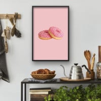 Quadro Decorativo Donuts