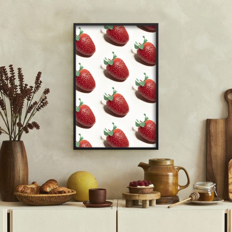 Quadro Decorativo Strawberry