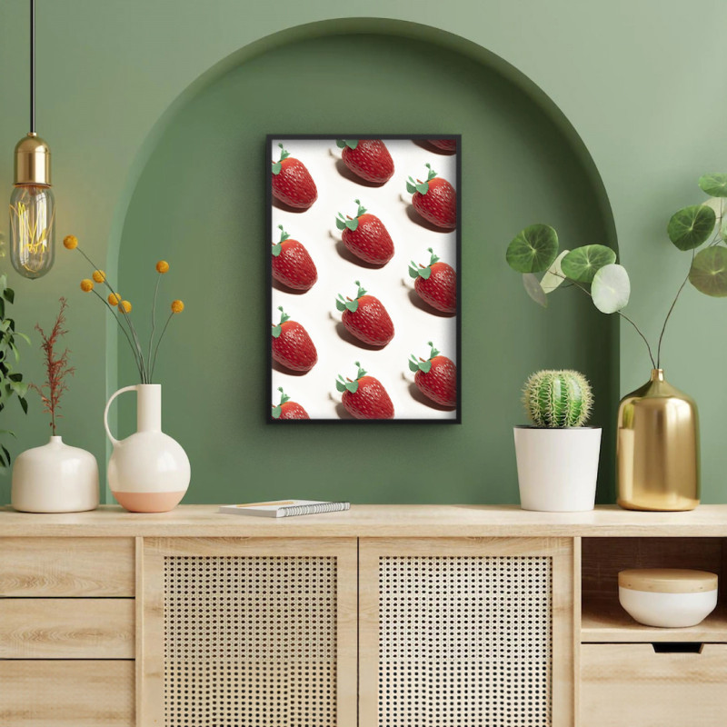 Quadro Decorativo Strawberry