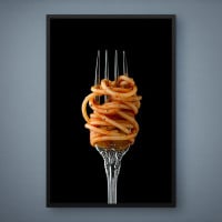 Quadro Decorativo Spaghetti ao Sugo