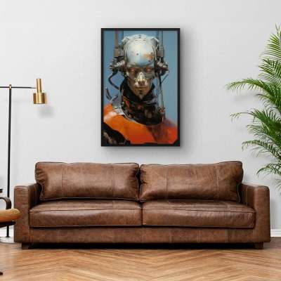 Quadro Decorativo Evil Robot