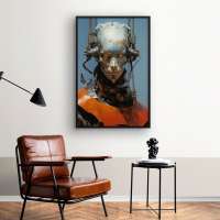 Quadro Decorativo Evil Robot