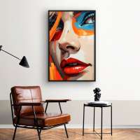 Quadro Decorativo Mulher Pop Art II