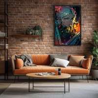 Quadro Decorativo Anime Cyberpunk