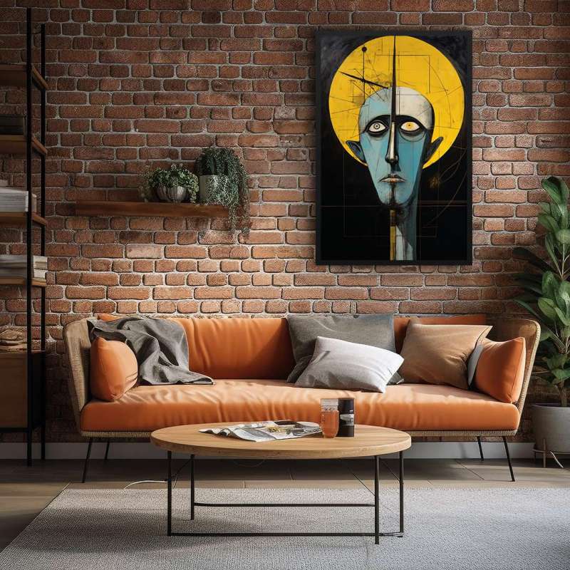 Quadro Decorativo Santo Surrealista