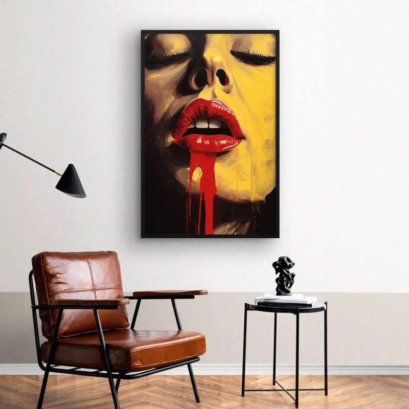 Quadro Decorativo Sensuality