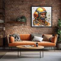 Quadro Decorativo Projeto Astronauta I