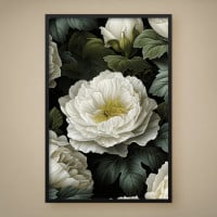 Quadro Decorativo Flores Amarelas I