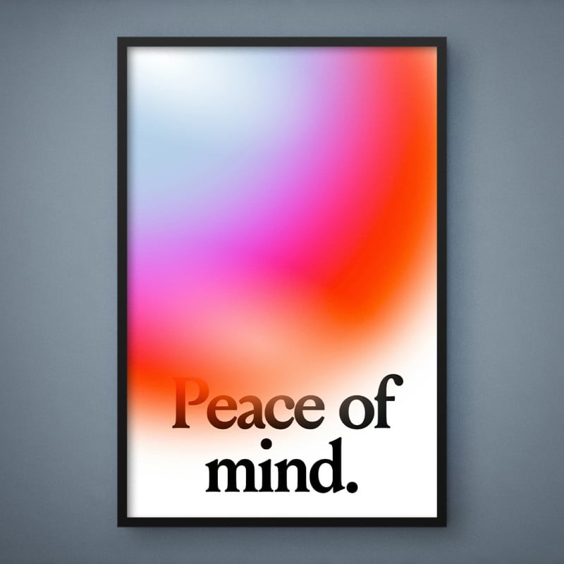 Quadro Decorativo Peace of Mind