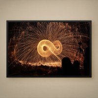 Quadro Decorativo Abstrato Cool Night