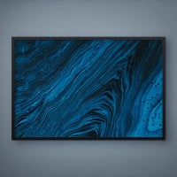 Quadro Decorativo Abstrato Shining Lava