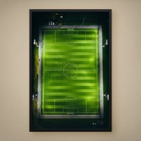 Quadro Decorativo Campo de Futebol