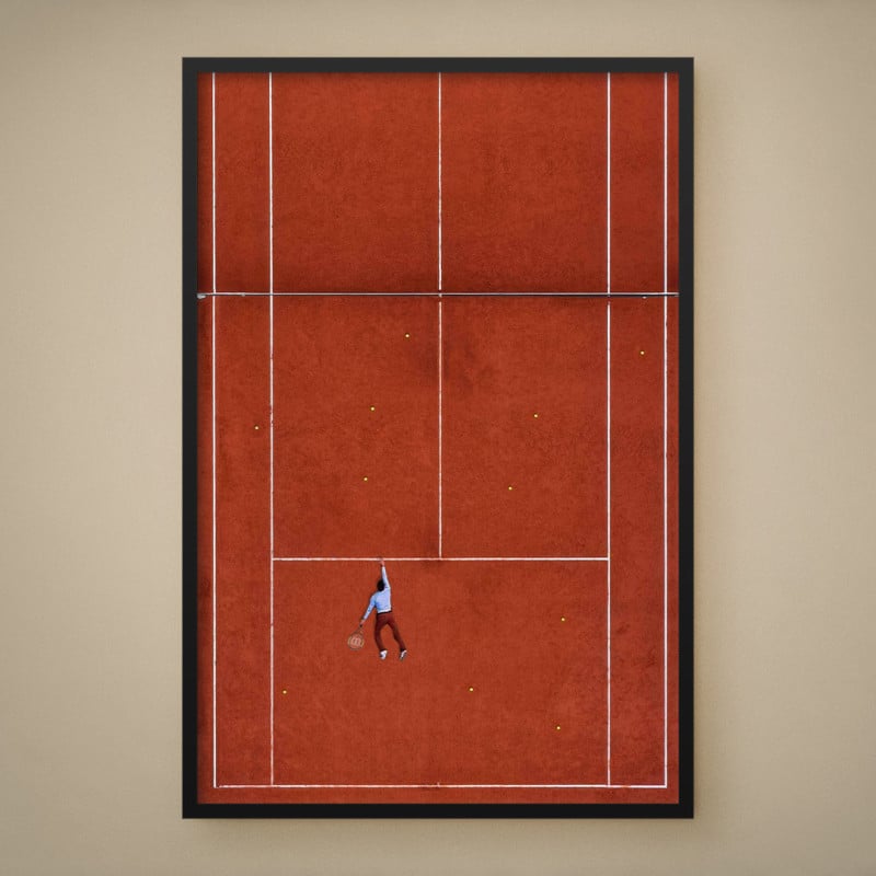 Quadro Decorativo Funny Tennis