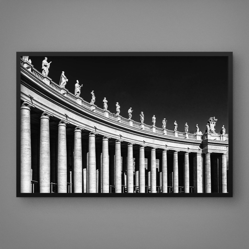 Quadro Decorativo Colunas do Vaticano