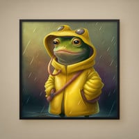 Quadro Decorativo Little Frog