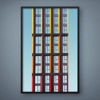 Quadro Decorativo Prédio Residencial