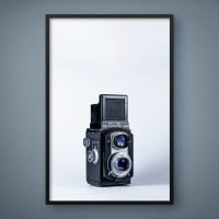 Quadro Decorativo Lente SLR