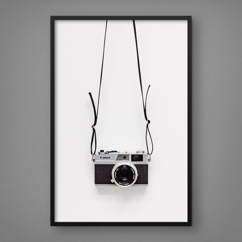 Quadro Decorativo Canon Vintage