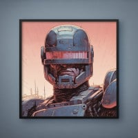 Quadro Decorativo Little Bot