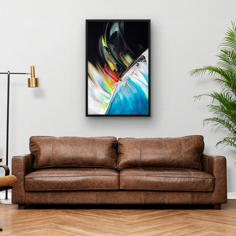 Quadro Decorativo Abstrato Flow Art I