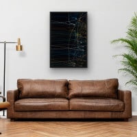 Quadro Decorativo Abstrato Lights