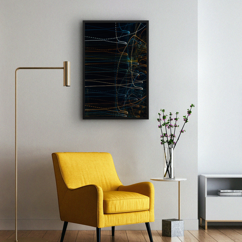 Quadro Decorativo Abstrato Lights