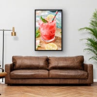 Quadro Decorativo Drink Refrescante