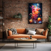 Quadro Decorativo Drink Tropical