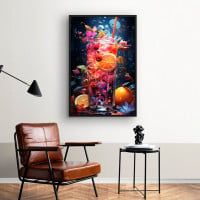 Quadro Decorativo Drink Tropical