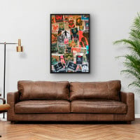 Quadro Decorativo Colagem Posters