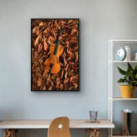 Quadro Decorativo Violino