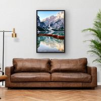 Quadro Decorativo Reflexo das Montanhas