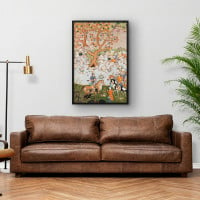 Quadro Decorativo Caçada