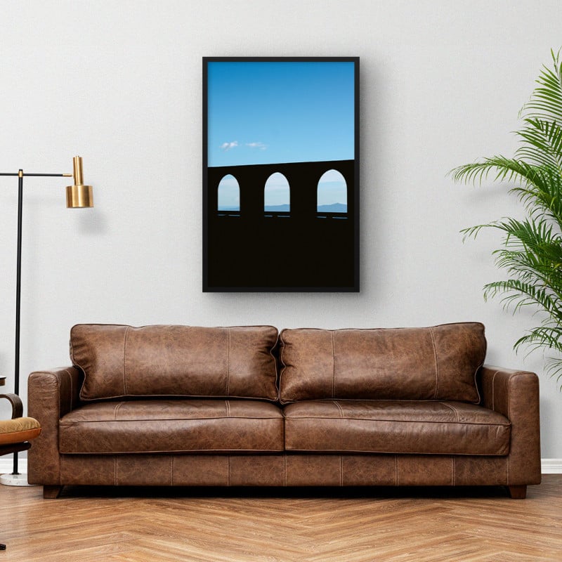 Quadro Decorativo Ponte com Arcos