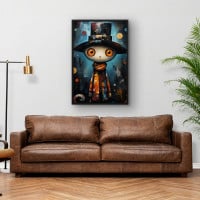 Quadro Decorativo Freak Cat