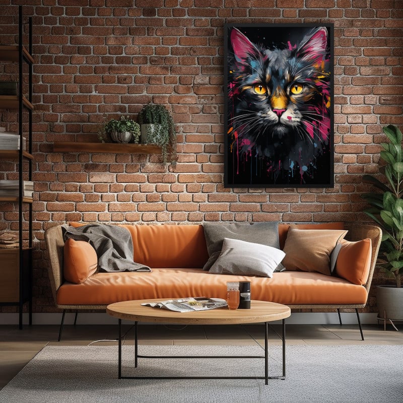 Quadro Decorativo Maine Coon