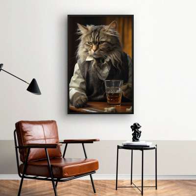 Quadro Decorativo Boss Coon