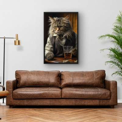 Quadro Decorativo Boss Coon