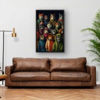 Quadro Decorativo Bichanos