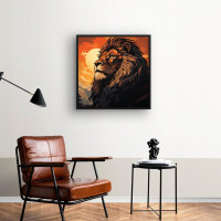 Quadro Decorativo Mufasa