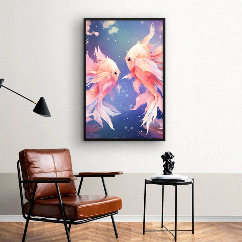 Quadro Decorativo Bettas