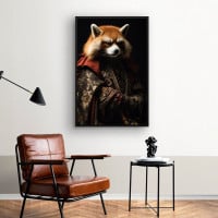 Quadro Decorativo Urso Sanguinário