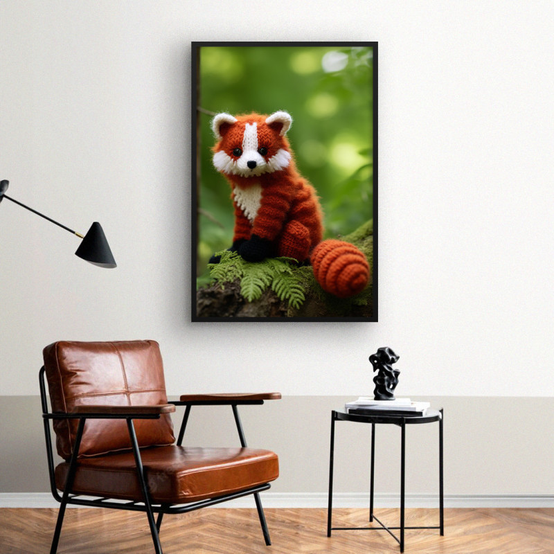 Quadro Decorativo Urso Bárbaro