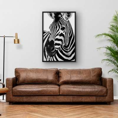 Quadro Decorativo Zebra