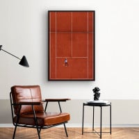 Quadro Decorativo Funny Tennis