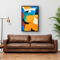 Quadro Decorativo Street Art Abstrata