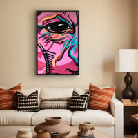 Quadro Decorativo Street Art Abstrata I