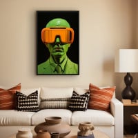 Quadro Decorativo Green Man