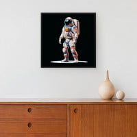 Quadro Decorativo Astronauta Sob o Holofote