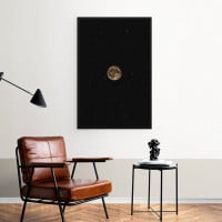 Quadro Decorativo Lua Cheia